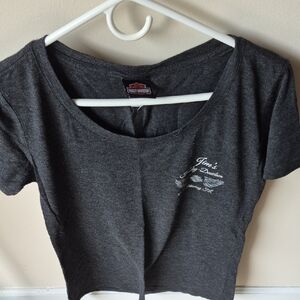 Harley-Davidson Women's Charcoal Tee